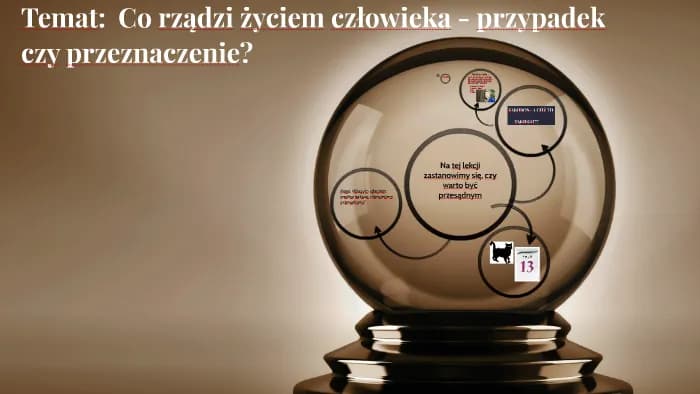 Czy życiem człowieka rządzi przypadek? Argumenty i kontrowersje Czy życiem człowieka rządzi przypadek? Argumenty i kontrowersje