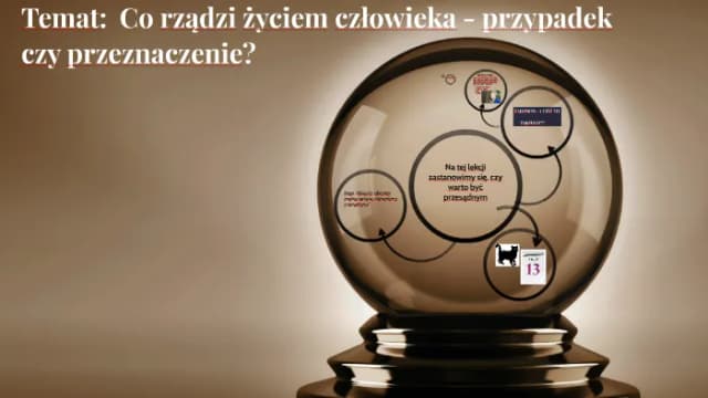Czy życiem człowieka rządzi przypadek? Argumenty i kontrowersje Czy życiem człowieka rządzi przypadek? Argumenty i kontrowersje