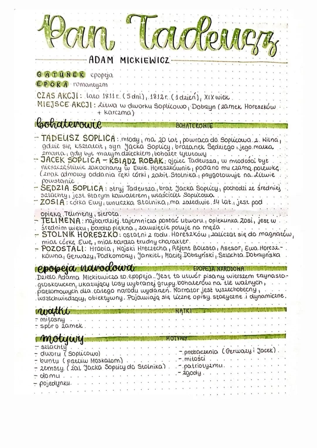 Pan Tadeusz epoka: Jak romantyzm kształtował polską kulturę Pan Tadeusz epoka: Jak romantyzm kształtował polską kulturę